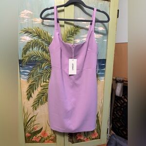 Likely lilac Purple Mini Dress. Size 10. NWT